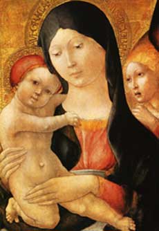 ЛИБЕРАЛЕ ДА ВЕРОНА
-Мария с младенцем и ангелом-
Нажмите, чтобы посмотреть
в большом формате