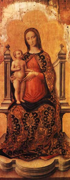 МАСТЕРСКАЯ АНТОНИО ВИВАРИНИ
-Мария с младенцем на троне-
Нажмите, чтобы посмотреть
в большом формате