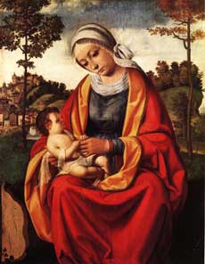 АНДРЕА ПРЕВИТАЛИ
-Мария с младенцем-
Нажмите, чтобы посмотреть
в большом формате