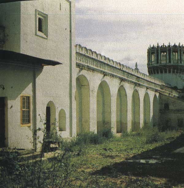 Прясло восточной
стены монастыря.
XVI-XVII вв.